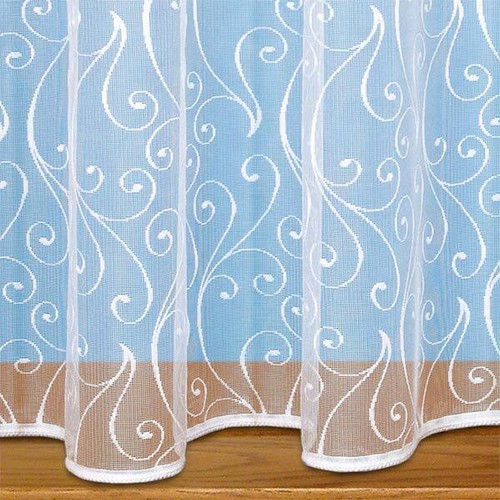 Net curtain scroll - net,