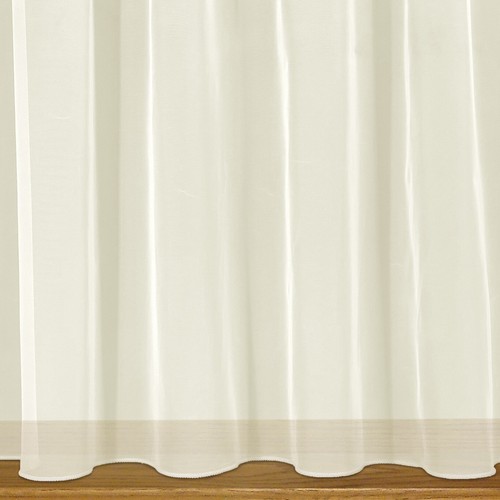 Net curtains plain cream - curtains,