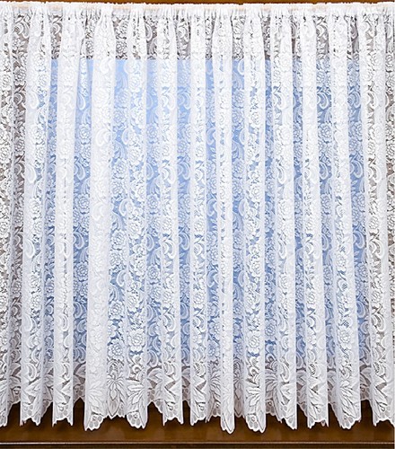 White net curtain - heavy, thick