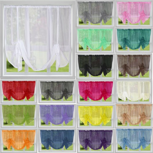 Voile tie blinds wide or - blinds,