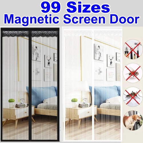 Sizes magnetic screen door - magnetic,