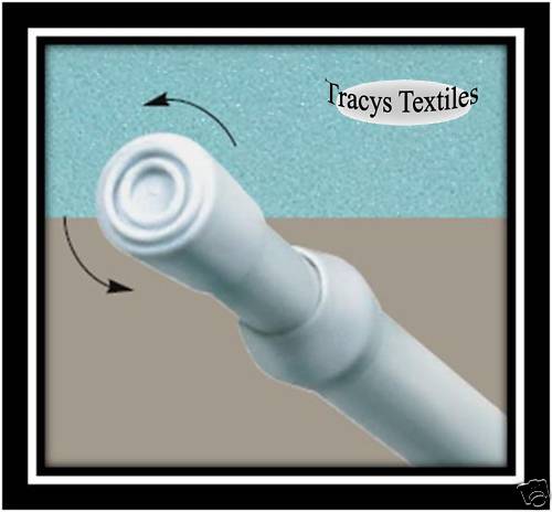Net curtain tension - net, pole