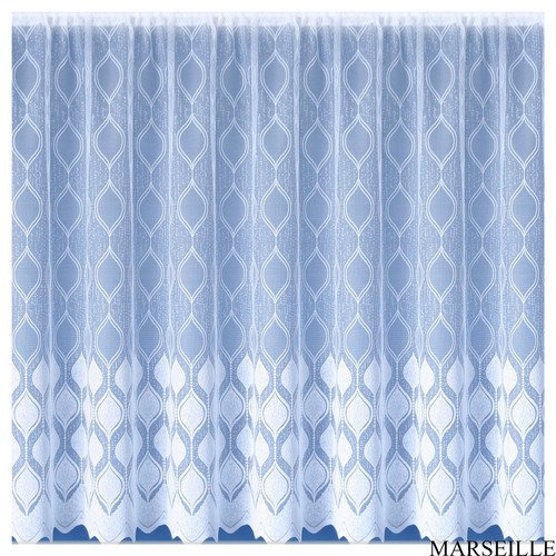 Marseille white net - marseille, curtains