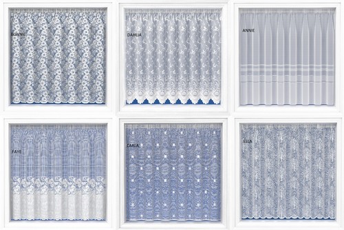White window lace net - lace, curtains