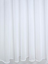 Plain Net Curtains Weighted