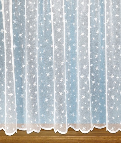 Stars net curtain starry - stars,